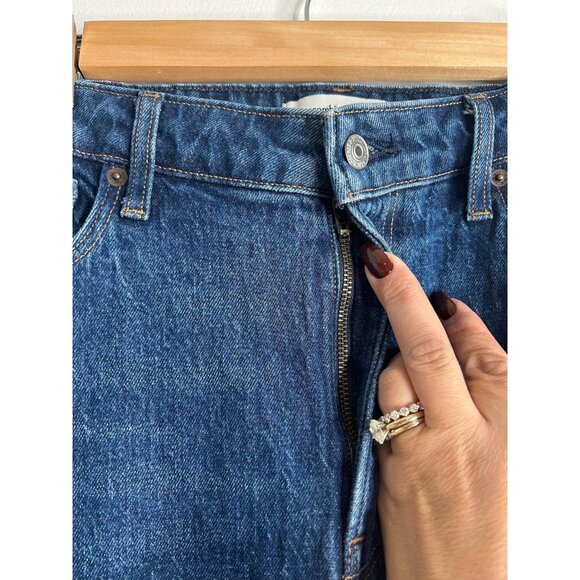 Abercrombie & Fitch The Vintage Flare High Rise Jeans Womens 29 8R Curve Love - Picture 4 of 12